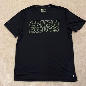 EUC Xersion Quick Dry large Crush excuses. Black. O’clock